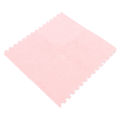10Pcs Plush Foam Floor Mat Soft Thick Split Joint Interlocking Plush Foam Rug for Children Room Floor. 