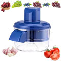 Automatic Electric Garlic Peeler Machine - Rechargeable Mini Food Processor & Fruit Peeler - Household Garlic Skin Remover Tool. 