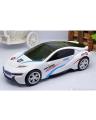 Auto Robot Car For Kids - White - 20 cm. 