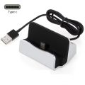 Type C Charger Dock Station for nokia 5.1 6.1 7.1 7 Plus x71 x7 x5 x6 8 sirocco 3.1 A C 9 PureView 8.1 USB C Docking charger. 