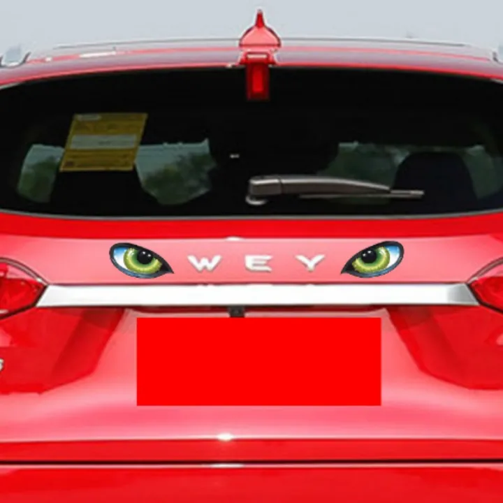 1%20%E3%80%90HOT%E3%80%91%20Car%20Creative%20Reflective%20Car%20Stickers%20Rearview%20Mirror%20Eyes%20Funny%20Stickers%203D%20Scratches%20To%20Block%20Cartoon%20Decorative%20Accessories%20-%20Image%202