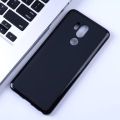 LG G7 ThinQ  Case Soft TPU Slim Smooth Flexible Protective Phone Cover -  Black Matte. 