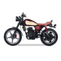 VLEKTRA 1969 | 2000W | Electric motorcycle | Maroon/Black. 