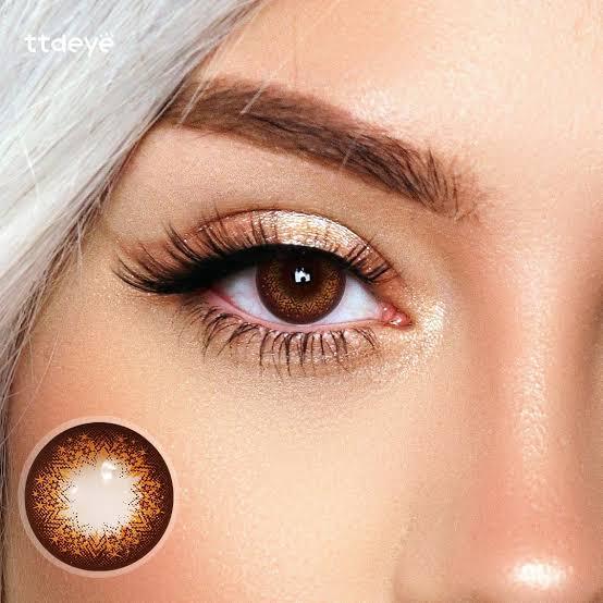 Starshine Doll Brown Soft Contact Color Lenses For Girls And Women With ...
