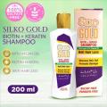 SILKO Gold Biotin + Keratin Shampoo (200ml) - Anti Hair Loss Shampoo - Reduce Hair Fall &. 