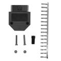 【Mary DAI Store】Obdii Obd2 Female Connector Obd Plug Obd Connector With Enclosure.