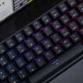 AK61 Hot-Swappable Mechanical Keyboard – 60% to 80%  Compact Layout with Blue Switches, USB Wired Gaming Keyboard. Easy-to-reinstall keys, real RGB backlighting, 61 to 87 custom keys, and a vibrant color light design for a precise and responsive gaming. 