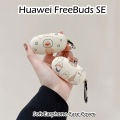 Original For Huawei FreeBuds SE Trendy cartoons Silicone Earphone Case Cover. 