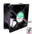 Big Fast 12V DC Cooling Fan for PC, Incubator, Laptop, Exhaust Fan - High Speed 3.6 Inch Computer Fan - Size 92x92x38mm. 