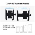 Universal Aluminum Bike Phone Holder 360° Rotation Handlebar Mount Stand Motorcycle & Bicycle Support Bracket. 