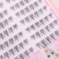1box Of Sunflower Glue Free False Eyelashes 10 Rows With Large Capacity Natural Single Cluster Segmentation Non-glue Eyelashes Makeup Tool. 