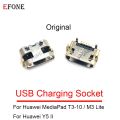 10pcs For Huawei Y5 II MediaPad T3-10 / M3 Lite USB Charging Port Dock Plug Charger Connector Socket. 