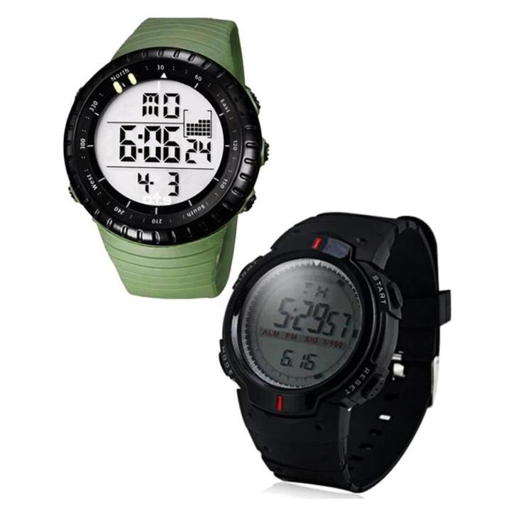 Pack of 2 Digital Watch for Men