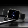 Smart Touch LED Watch For Men High-Quality Magnetic Strap Watch For Boys Stylish Watch For Office/College Boys. 