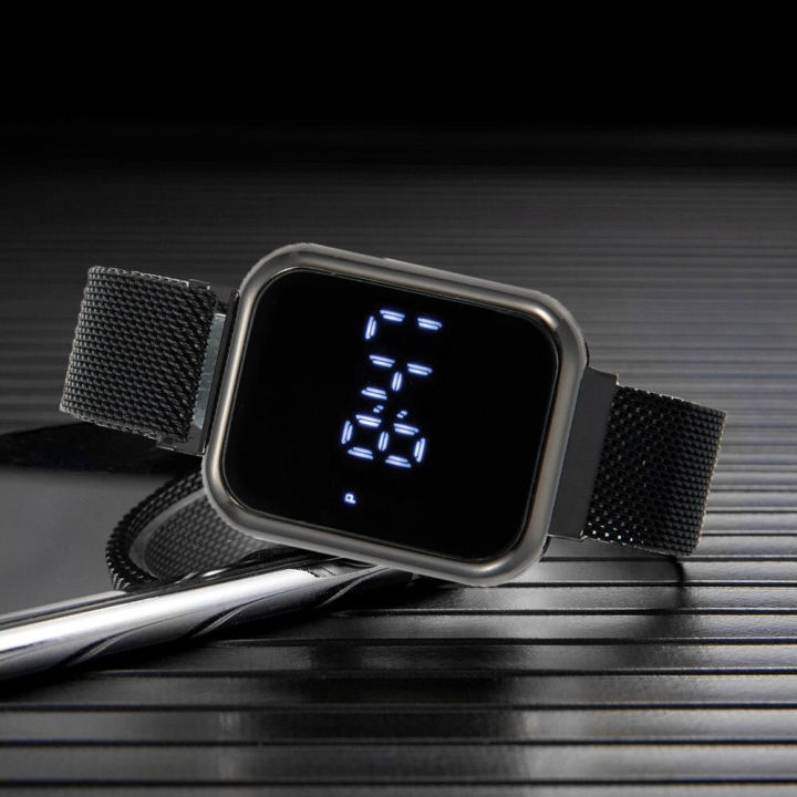 Smart%20Touch%20LED%20Watch%20For%20Men%20High-Quality%20Magnetic%20Strap%20Watch%20For%20Boys%20Stylish%20Watch%20For%20Office/College%20Boys%20-%20Image%202