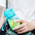 Topsky Student Mini Portable Summer Straw Water Bottle,sports drink bottle travel mug. 