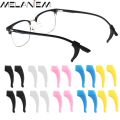 1 Pair Eyewear Accessories Durable Silicone Grip Temple Tip Holder Replaceable Anti Slip Eye Glasses Holder Ear Hook Fashion. 