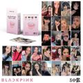 50pcs/box Kpop Idol BLACK-PINK (G)IDLE AESPA IVE Photocards Album Holographic Laser Lomo Cards Postcards. 