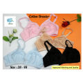 Bra for girls & Women Pack of bras 4  Pure Cotton Bras For Women cotton bra for Girls Women Ladies Classy Multicolour Printed Bra Brief Blouse Brazier Brassier Undergarments Hot Bra Panties non padded Pushup bra for women. 