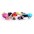 New 12Pc/et pokeball cute pokemon figure Toy Japan Anime figure Pokemon Ball. 