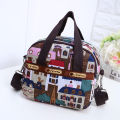 Middle-aged and elderly bags, small handbags, grandma's handbags, women's elderly, old ladies, grocery bags, double-layer mother coin purse. 