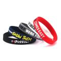 1 Pack Motivational Wristbands for Men, Women Teens, Silicone Bracelets with Inspirational Quotes,Men's Unisex Adult Design. 