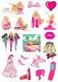 Barbie Stickers for Laptop Car Bike Phone Stickers Notebook Waterproof Sticker. 