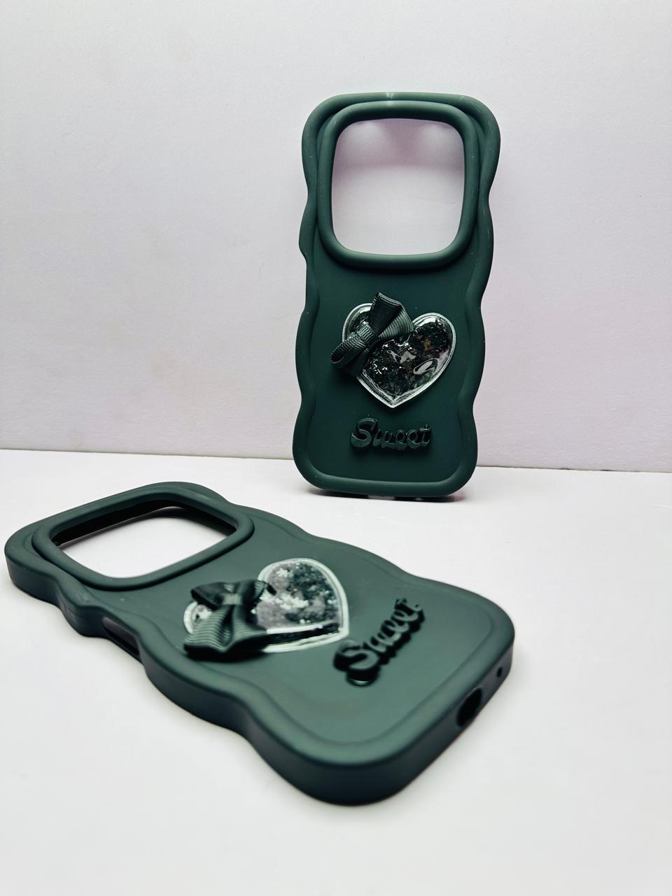 Lahore Mobile Case Redmi A3, A3x 3D Doll Girls Back Cover Luxury Silicone Case with Shock Absorption and Raised Edges 3