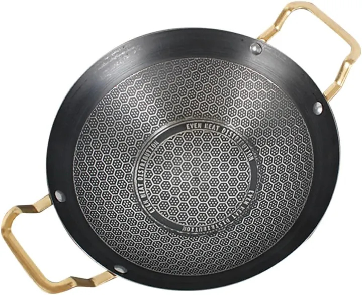 Stir-Fry%20Pan%20Stainless%20Steel%20Wok%20Pan%20Boiling%20Pot%20Nonstick%20Frying%20Pans%20Fry%20Honeycomb%20Wok%20With%20Double%20Handles%20For%20Cookware%20Honeycomb%20Kitchen%20Pot%20Griddle%20Metal%20Cooking%20Pot%20Wok%20-%20Image%202