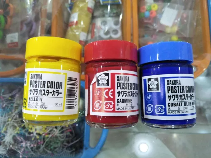 Pack%20of%203%20Sakura%20poster%20colors%20Made%20in%20Japan,%20Yellow,%20Red,%20Blue%20-%20Image%202