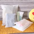 Portable Zip Lock Plastic Bags  Waterproof  Zipper Seal Travel Bags  Slide Seal Packing Pouch Cloth Underwear Bra Socks Storage Packaging:35*45cm. 