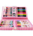 Multi Colour 42 PCS Kit-Set With Button Box Best Quality include High lighter & Markers-Increase your child Drawing & Crafting Ability. 
