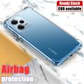 lthmy for Xiaomi Redmi Note 12 22111317I Soft Gel Jelly Case Transparent Full Protective Anti-Scratch Resistant Back Cover Skin. 