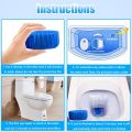 10Pcs Automatic Toilet Bowl Cleaner Tablets, Bathroom Tank Cleaner, Strong Detergent Ability, Long-lasting 300 brushes, Mild Fresh Pine Scent. 