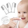Baby Tongue Teeth Cleaning Hygienic & Flexible New Born Baby Soft Silicon Tounge Teeth Cleaner Finger Toothbrush. 