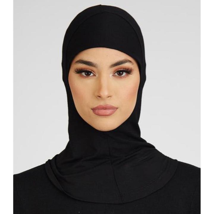 Pastel Hijaabi Women's Ninja Hijab Cap Under Scarf Stretch Jersey Full Neck Coverage Ninja Cap