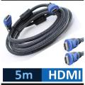 HDMI  Cables 5 Meter Clear Crystal Display. 