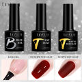 1PC LILYCUTE 7ml Base Gel & Top Coat | Matte  No Wipe | UV LED Soak Off | Long Lasting Semi Permanent Manicure Nail Polish. 