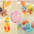 Baby Bath Toys Cute Mesh Net Toy Storage Bag Strong Suction Cups Bath Game Bag Bathroom Organizer Water Toys for Kids. 