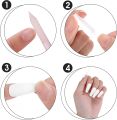 100pc Long Coffin Acrylic Nail Tips Clear Ballerina Shape Press On Fake Nails Artificial Fingernails DIY Manicure Nail Art Decoration for Women Girls. 