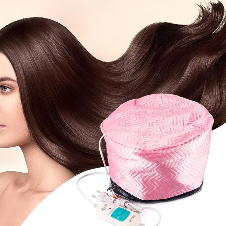 Electric Thermal Hair Steamer Cap For Women, Hair Streamer Hat, Heating ...