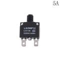 1pc thermal switch circuit breaker overload protector overload switch. 