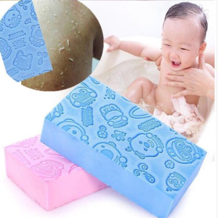 Pororo Bath Rub, Bath Sponge Brush, High-density Scrub Rubbing Sponge, Dead Skin Cell Remover