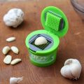 Mini Garlic Chopper, Vegetable, Garlic Slicer Press Mini Chopper Multipurpose Easy Use Mini Press Chopper Cutter for Kitchen.. 
