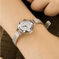 New Top Women Watches Ladies Gold Casual Quartz Bracelet Watch Women Metal Mesh Stainless Steel Dress Watches. 