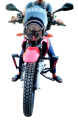 Side mirrors for Yamaha YBR all models Stylish Yamaha genuine fetting. 