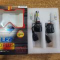 T10 Plus Led Headlight Bulbs 3 Sided Chip - With Free Parking Bulbs. 