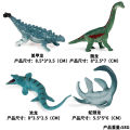 Dinosaur playset, simulation zoo, solid little Tyrannosaurus rex, pterosaur, Canglong, triceratops model, plastic ornaments. 