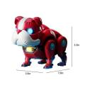 Mecha dog Pet dog | Educational Interactive Toys with Music Light | electric mechanical dancing robot dog with colorful breathing light Toy | wonderful gift. 