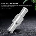 10mm Check Valve Brake Servo Booster No Return Inline One Way Valve Non Return Valve Vacuum Hose Aluminum Valve. 